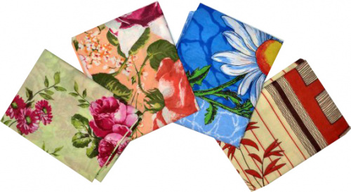 Наволочка Бязь цвет. пл.125гр (2 шт, в ассортименте)