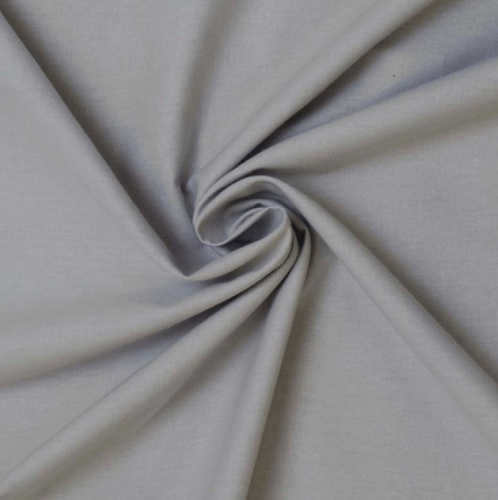 Простынь Поплин Серая